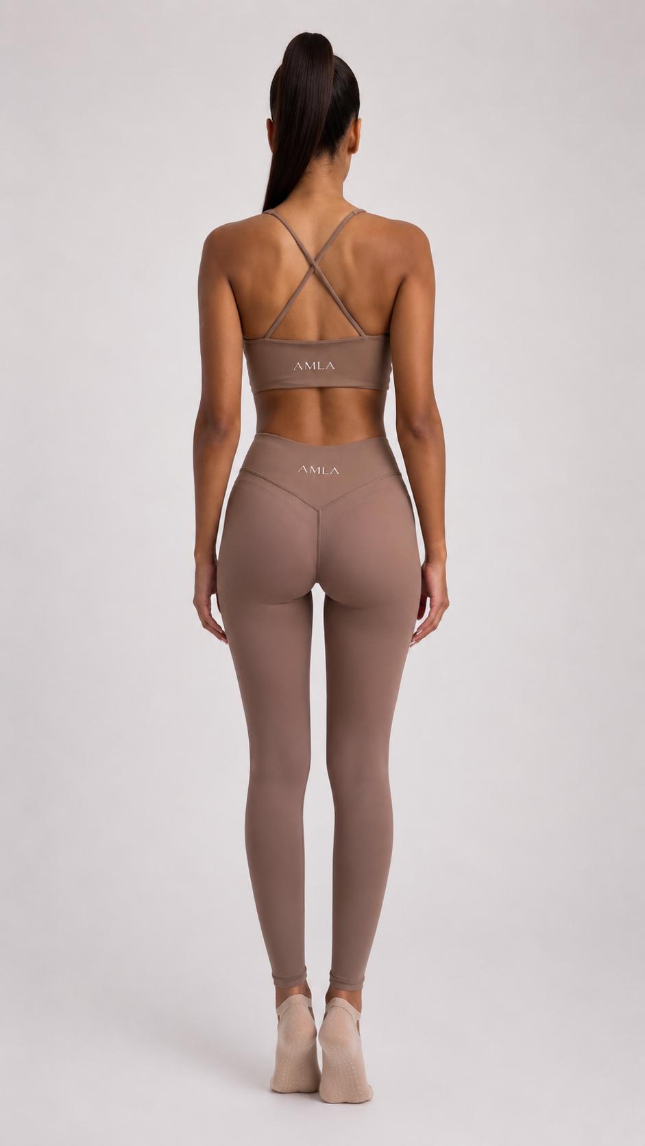 Sculpt Contour Leggings in Mocha — image 3